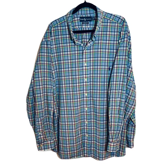Ralph Lauren Other - Ralph Lauren Men's Multicolor Plaid Shirt 3x